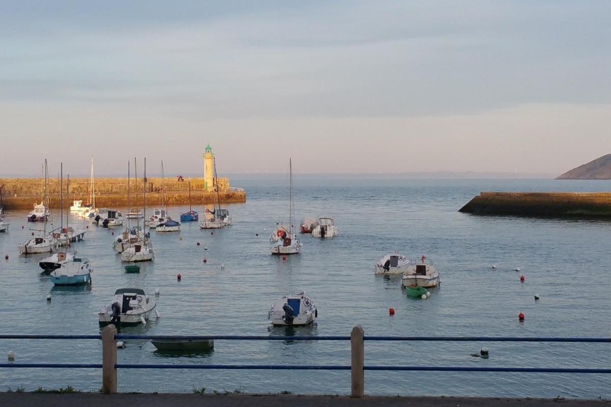 Bretagne vue mer Binic Eksteriør billede
